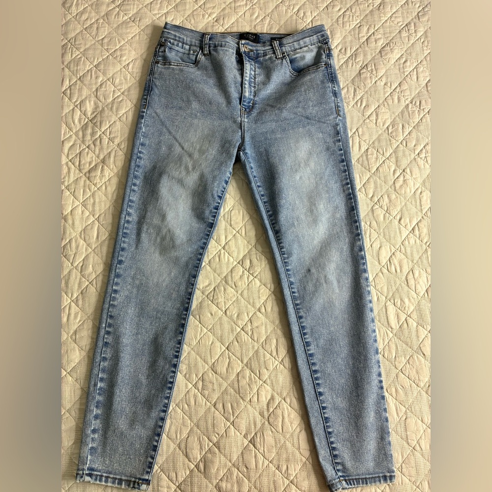 Curve Appeal Light Blue Skinny Women's Jeans skinny